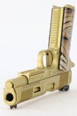 Gorgeous, Gold Nighthawk Custom 1911 Agent 2 - Mammoth Ivory Grips - 5 of 10