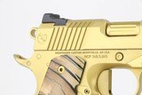 Gorgeous, Gold Nighthawk Custom 1911 Agent 2 - Mammoth Ivory Grips - 8 of 10