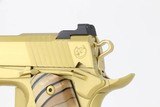 Gorgeous, Gold Nighthawk Custom 1911 Agent 2 - Mammoth Ivory Grips - 7 of 10