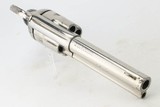 Exceptional, Factory-Nickel Colt Frontier Six Shooter - With Factory Letter - 6 of 15