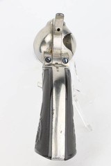 Exceptional, Factory-Nickel Colt Frontier Six Shooter - With Factory Letter - 4 of 15