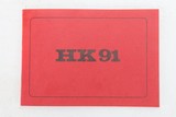 Cased, Excellent Heckler & Koch HK91 A-3 - 17 of 25