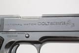 Historic 1939 Colt National Match - USS Augusta Provenance - 8 of 11