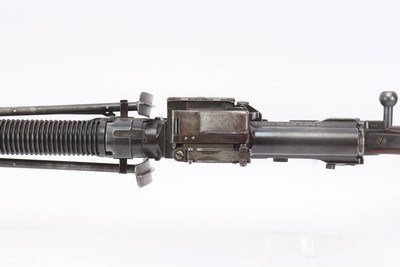 Scarce Brazilian Hotchkiss M1909 - w/ Loading Tool and Strips - Transferable Machine Gun - Image 10 of 23