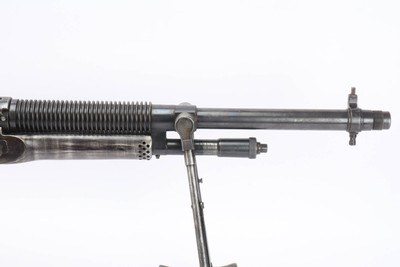 Scarce Brazilian Hotchkiss M1909 - w/ Loading Tool and Strips - Transferable Machine Gun - Image 15 of 23