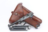 Minty 1941 Police Eagle/L Mauser Luger Rig - Two Matching Magazines - 1 of 25