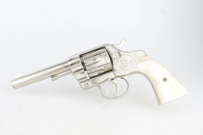 Factory-Engraved Colt New Navy Model 1895 Revolver - W/ Factory Letter - Image 2 of 21