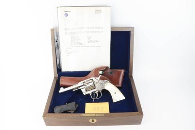 Factory-Engraved Colt New Navy Model 1895 Revolver - W/ Factory Letter - Image 1 of 21