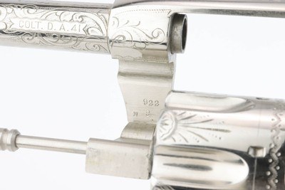 Factory-Engraved Colt New Navy Model 1895 Revolver - W/ Factory Letter - Image 12 of 21
