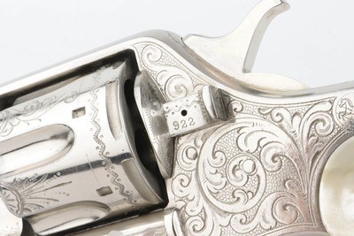 Factory-Engraved Colt New Navy Model 1895 Revolver - W/ Factory Letter - Image 9 of 21