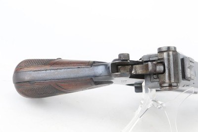 Scarce Bergmann Model 1910 - German Occupation, Unit Marked - Image 7 of 12