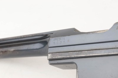 Scarce Bergmann Model 1910 - German Occupation, Unit Marked - Image 6 of 12