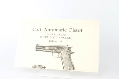 Engraved, Nickeled Colt Government Model Series 80 - .38 Super - Image 5 of 17