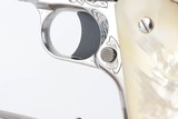 Engraved, Nickeled Colt Government Model Series 80 - .38 Super - Image 13 of 17