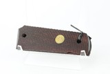 Engraved, Nickeled Colt Government Model Series 80 - .38 Super - Image 7 of 17