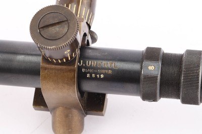 Exceptional U.S.M.C. J. Unertl 8x Sniper Scope with Mounts - Image 12 of 18