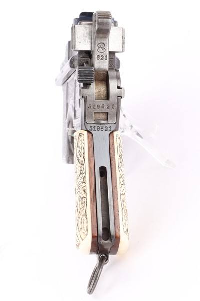 Beautiful, Engraved Mauser Bolo Model 1921 - Ivory Grips - Image 2 of 13