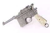 Beautiful, Engraved Mauser Bolo Model 1921 - Ivory Grips - Image 1 of 13