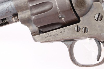 Rare Colt Single Action Army Artillery Model - Spanish-American War Attribution - Image 9 of 23