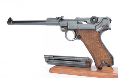 1917 DWM Artillery Luger LP.08 Rig - Early Nazi Kriegsmarine Rework w/ Matching Mag - Image 2 of 25