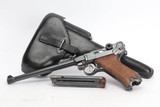 1917 DWM Artillery Luger LP.08 Rig - Early Nazi Kriegsmarine Rework w/ Matching Mag - Image 1 of 25