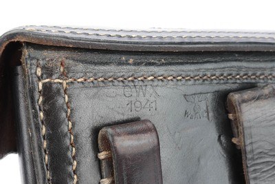 1917 DWM Artillery Luger LP.08 Rig - Early Nazi Kriegsmarine Rework w/ Matching Mag - Image 23 of 25