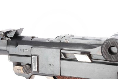 1917 DWM Artillery Luger LP.08 Rig - Early Nazi Kriegsmarine Rework w/ Matching Mag - Image 10 of 25