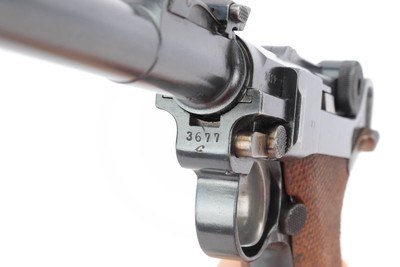 1917 DWM Artillery Luger LP.08 Rig - Early Nazi Kriegsmarine Rework w/ Matching Mag - Image 11 of 25