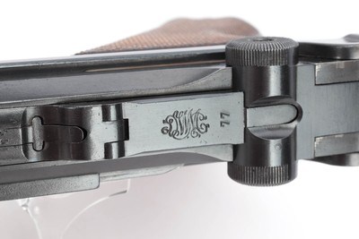 1917 DWM Artillery Luger LP.08 Rig - Early Nazi Kriegsmarine Rework w/ Matching Mag - Image 7 of 25