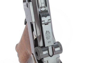1917 DWM Artillery Luger LP.08 Rig - Early Nazi Kriegsmarine Rework w/ Matching Mag - Image 18 of 25