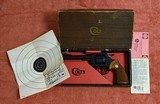 Colt Officer Model Match .22 Long Rifle With Box - 1 of 3