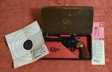 Colt Officer Model Match .22 LR in Factory Box"1968" - 1 of 3