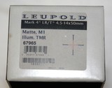 Leupold
Mark
4
4.5
x
14
--50mm
with Box And All Factory Packing - 5 of 6