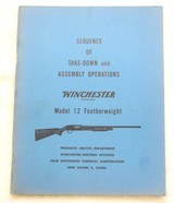 Winchester
Model 12
Featherweight
Factory
Manual