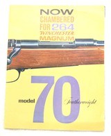 Winchester
Model
70
.264
Featherweight
Factory Letter &
Advertising
