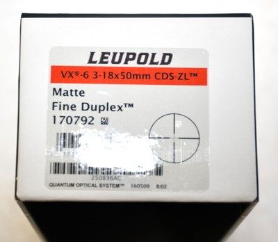 LEUPOLDVX-63 --18 x 50mm