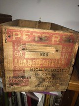 Peter’s
Early WW II OO Buckshot Crate - 4 of 6