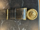 US Navy Belt with Sword Hanger - 1 of 8
