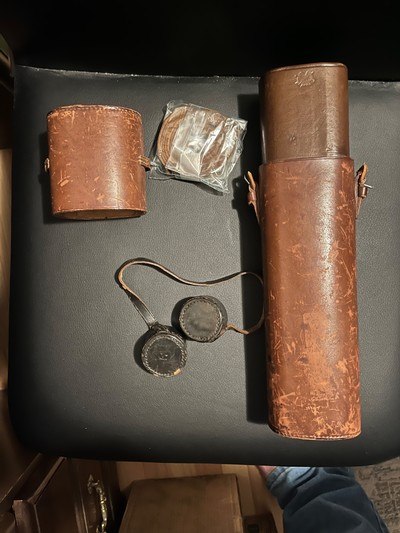 Scope Case “Akah “ w/strap & scope cover