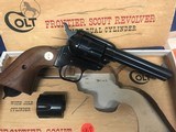 Colt Frontier Scout Dual Cylinder .22 NIB 1968 - 2 of 7