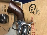 Colt Frontier Scout Dual Cylinder .22 & .22 mag Nickel - 5 of 7