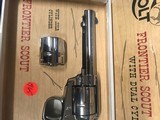 Colt Frontier Scout Dual Cylinder .22 & .22 mag Nickel - 7 of 7