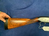 Winchester Model 12 12 ga. Milled Rib Trap etched by Phil Klundt - 3 of 9