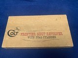 Colt Frontier Scout 22 Revolver with Dual Cylinder 1968 gun NIB - 1 of 6