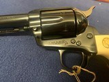 Colt 44-40 Single Action Army 5 1/2 inch Royal Blue Factory Ivory - 7 of 8
