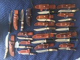 Collection of 16 Randall Knives