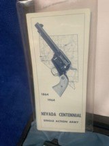 Colt 1964 Commemorative Nevada Centennial .45 / .22LR 2 Gun Set - 2 of 5