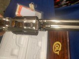 Colt New Frontier .357 Magnum 7 1/2 inch Nickel - 4 of 5
