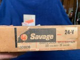 Savage Model 24 V 222 / 20 ga Deluxe New in Box - 2 of 9