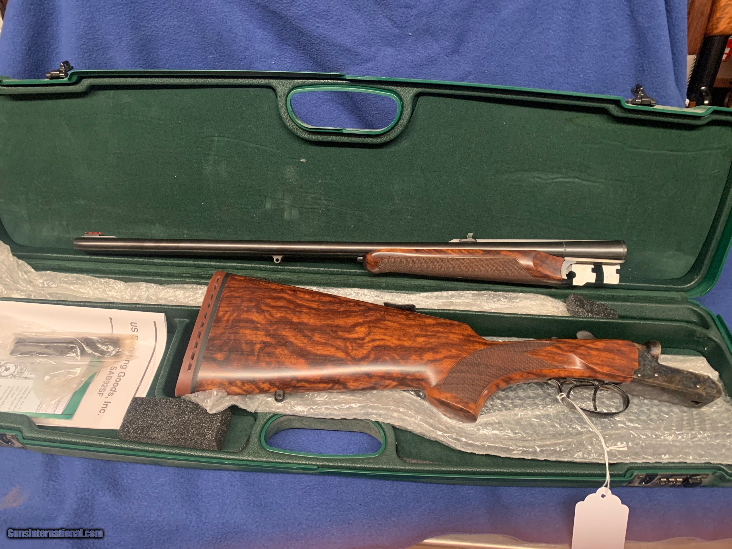 Sabatti Model 92 45 70 Double Rifle - Like New - Beautiful Wood